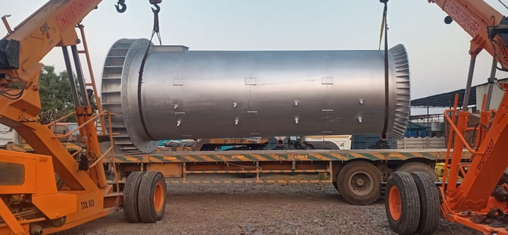 Industrial chimney fabrication