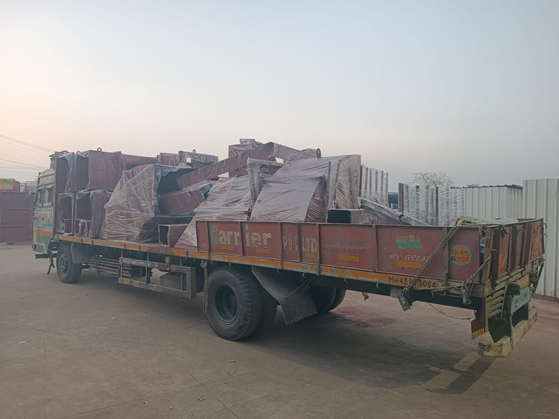 Large-diameter heavy industrial ducting