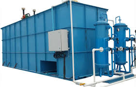 Fabricated steel tank for sewage treatment plant