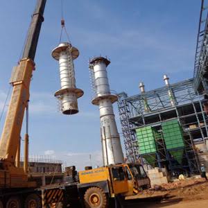 EPC of industrial chimney, ducting and piping
